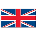United Kingdom Internationaux Display Flag - 16 Per String (30')